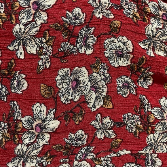 American Eagle Boho Floral Wide Leg Jumpsuit / Size 4 - Picture 6 of 9